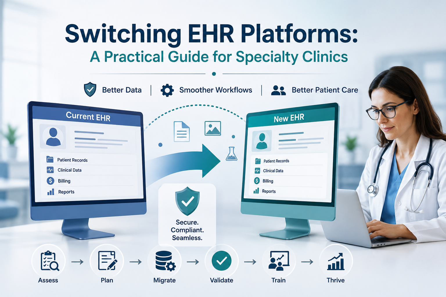EHR systems for hospitals